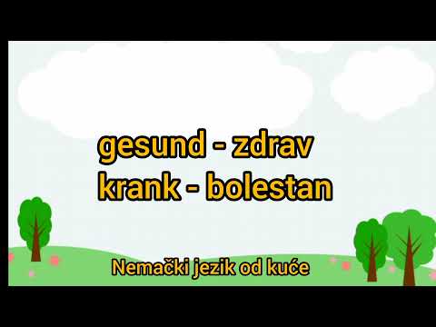 ● Lekcija 19 ●   SUPROTNOSTI   62 PRIDEVA  -   RECI ● Nemacki jezik od nule