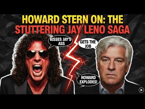 Howard Stern On The stuttering John Jay Leno Saga