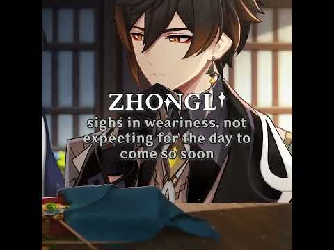 How characters would react hearing the Traveler is gone (4) #genshinimpact