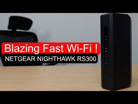 Blazing Fast Wi-Fi 7! NETGEAR RS300 Router Speed, Range & Nighthawk App Review