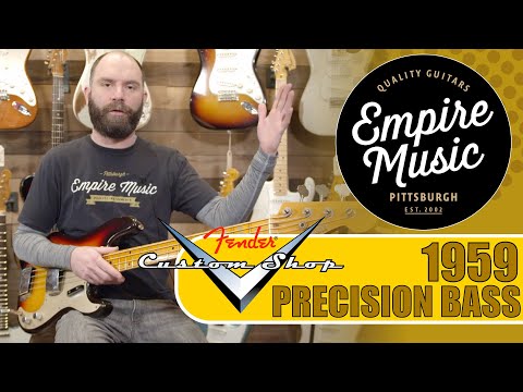 Fender Custom Shop 1959 Precision Bass (Alder Body) - EMPIRE MUSIC