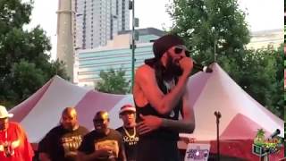 Spragga Benz And Surviver Slim Performing Live In Atlanta July 2017
