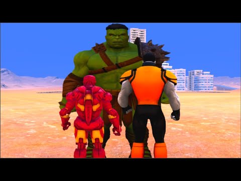 100 Hulk vs 1000 IRON MAN and 1000 Colossus (Marvel vs Marvel)