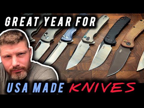 Top 30 Best USA MADE Knives Of The Year