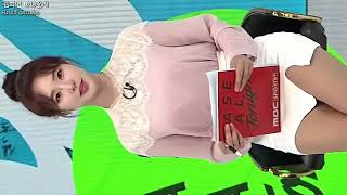 黄色い ワンピース キム·ヒヨン アナウンサー 4K