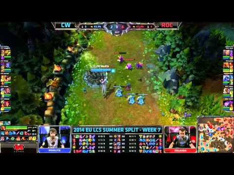 CW vs ROC   LCS EU W7D1   Copenhagen Wolves vs ROCCAT VOD