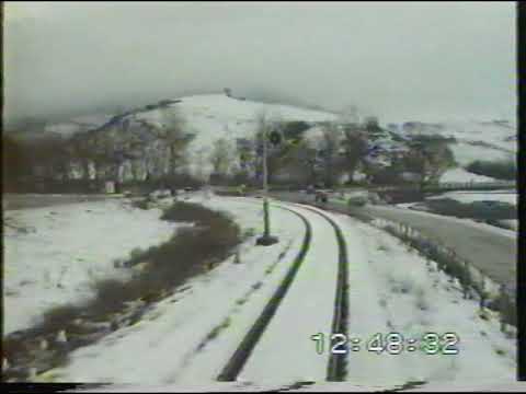 Treni anni 80 cabview ALn668 transiberiana d'ITALIA