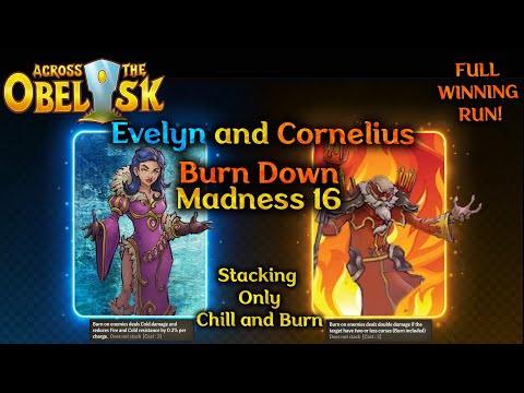 Evelyn and Cornelius Burn Down Madness 16 - Full Winning Run