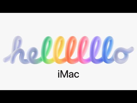  Apple Intro from iMac announcement in October 2024 [Loopable]