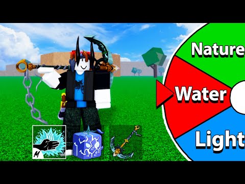 Random ELEMENT Decides My Build For 24 Hours (Blox Fruits)