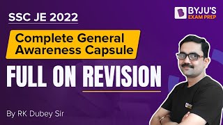 SSC JE 2022 | SSC JE General Awareness Revision | By RK Dubey Sir