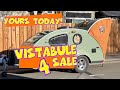 Vistabule Teardrop Trailer for Sale (It’s sold.)—Full Tour