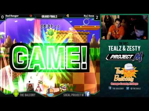 PM @ The Balcony 50: Grand Finals- Red Ranger (Ganondorf) vs R3 | Sosa (Wario)
