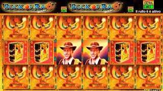 BIG WIN Slot Book of Ra Deluxe 6 on 40 Free Spins MEGA Feature!