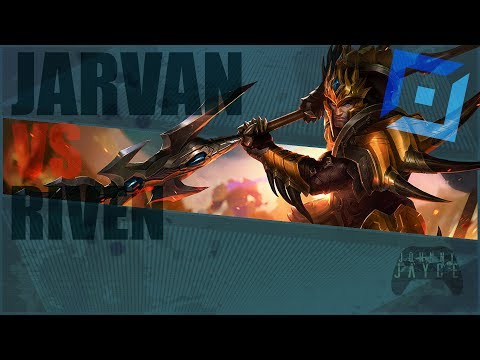 JARVAN IV IS SO STRONG RIGHT NOW - Jarvan TOP v Riven | League of Legends