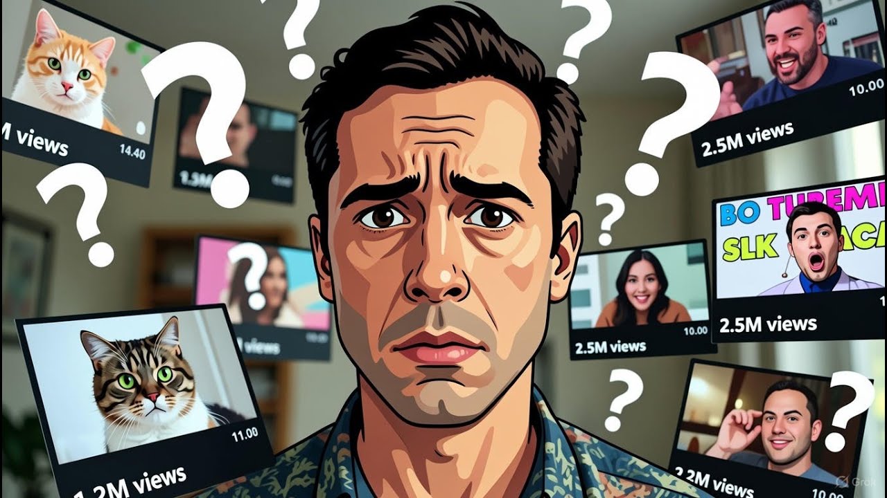 В толк не возьму - откуда многомиллионные просмотры иногда у людей на полной 