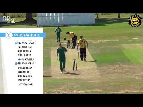 East Anglian Premier CL - Premier League - Mildenhall CC 1st XI v Saffron Walden CC 1st XI