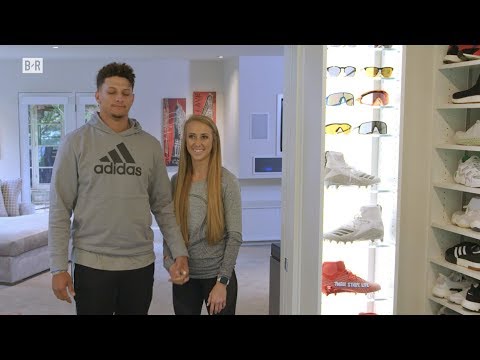 Patrick Mahomes’ Dream House Has Closet with 180 Pairs of His Favorite Shoes