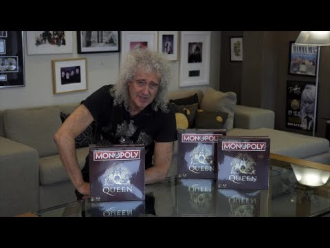 Brian May Does Absurdly Thorough Unboxing Of His New Queen Monopoly Game