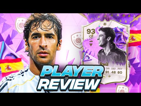 5⭐5⭐ 93 ULTIMATE BIRTHDAY ICON RAUL SBC PLAYER REVIEW | FC 24 Ultimate Team