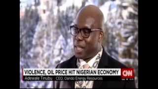 CNN Interviews Oando GCE -- Mr Wale Tinubu at World Economic Forum Davos 2015