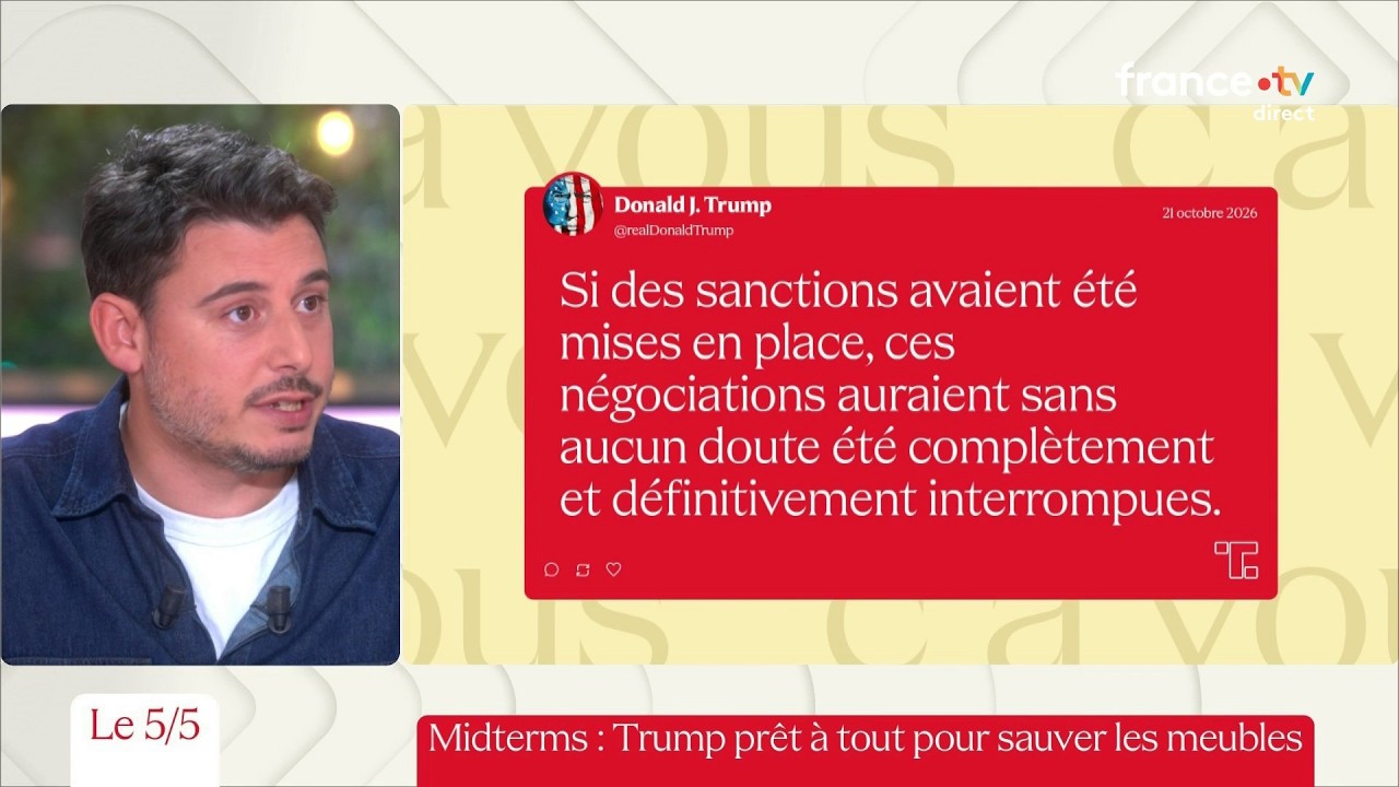 Midterms : Trump prêt à tout pour sauver les meubles - Le 5/5