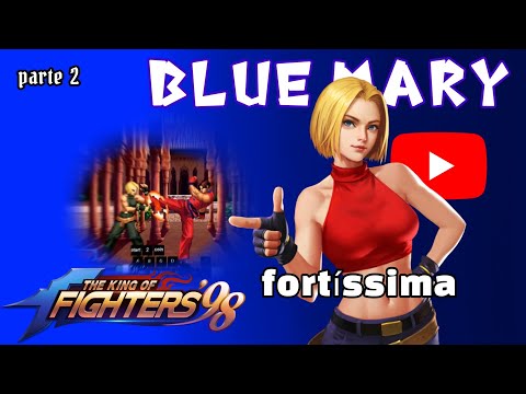 CHOCANTE 🔥 O Nível Desse Jogador de Blue Mary no KOF 98combo