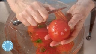 How to Peel Tomatoes - Martha Stewart