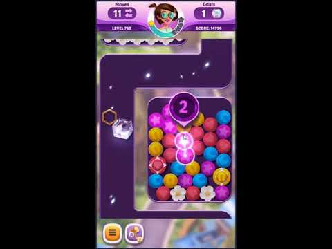 Diamond Diaries Saga Level 762 - NO BOOSTERS 💎 | SKILLGAMING ✔️