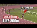 800m World Record | Phoebe Gill 17 Years Old!!!