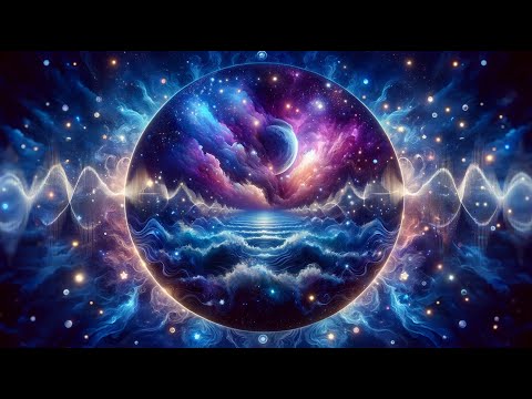 Celestial Theta Wave Harmony: Universal Peace & Serenity