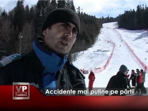 Accidente mai puţine pe pârtii