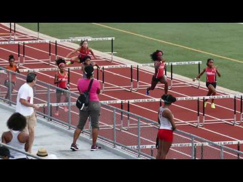 2017 NORTHWEST FLYERS TRACK MEET - 17-18 YR WOMEN 100 METER HURDLES