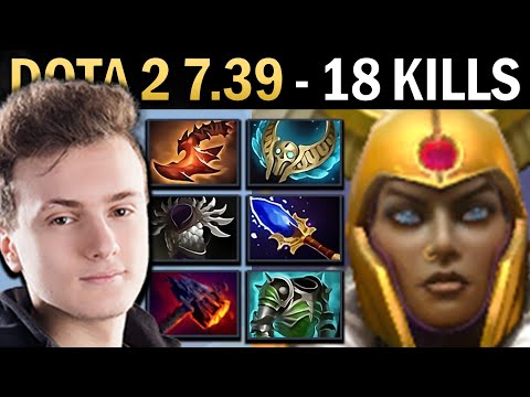 Legion Commander Gameplay Miracle with 18 Kills and Blademail - TI14