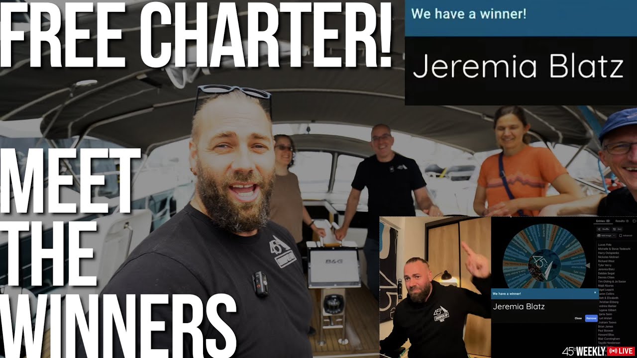 WE GAVE THEM THEIR CHARTER FOR FREE!