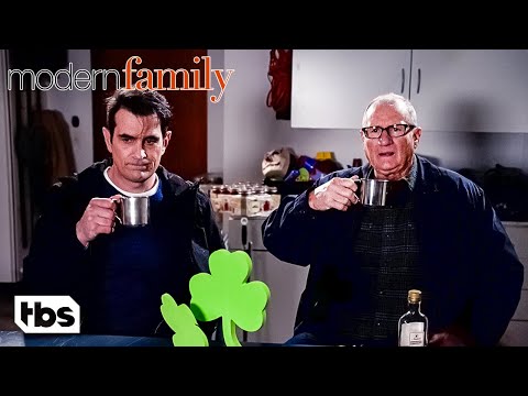 Phil Helps Jay Toast His Navy Buddy During a Rain Storm (Clip) | Modern Family | TBS