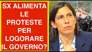 LA SX ALIMENTA LE PROTESTE PER LOGORARE IL GOVERNO E COMPENSARE LE SCONFITTE ELETTORALI?