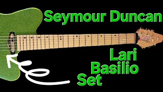 Video thumbnail for Seymour Duncan Lari Basilio signature pickups set, in my Blues Saraceno guitar. by Chris Tompkins