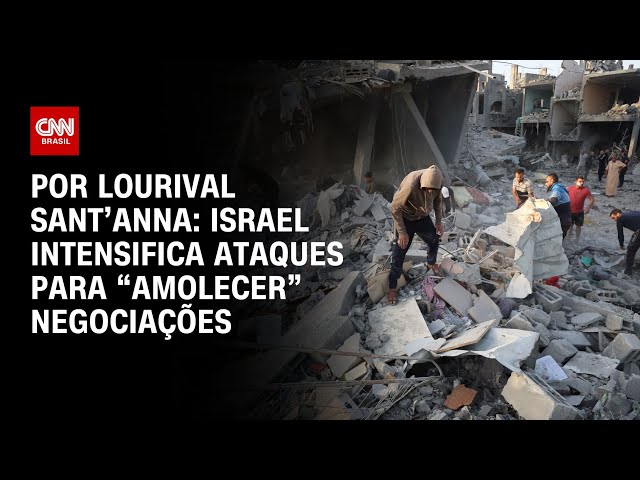 Análise: Israel intensifica ataques para “amolecer” negociações | AGORA CNN