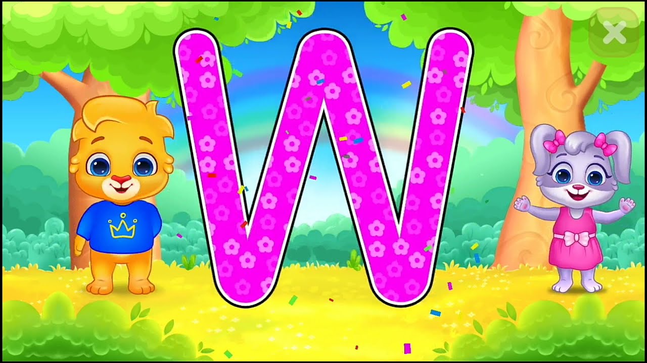 ABC Kids - Tracing and Phonics (Trace UPPERCASE ALPHABET) EP - 1 Full HD