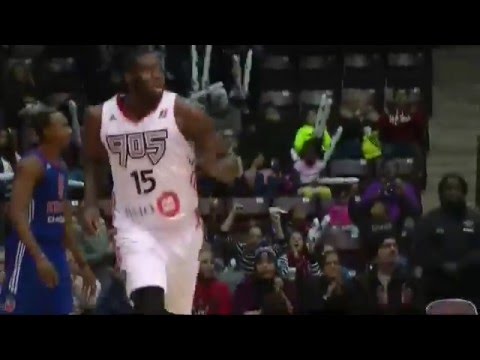 Raptors 905 Highlights: Bennett's Corner Three - January 16, 2016