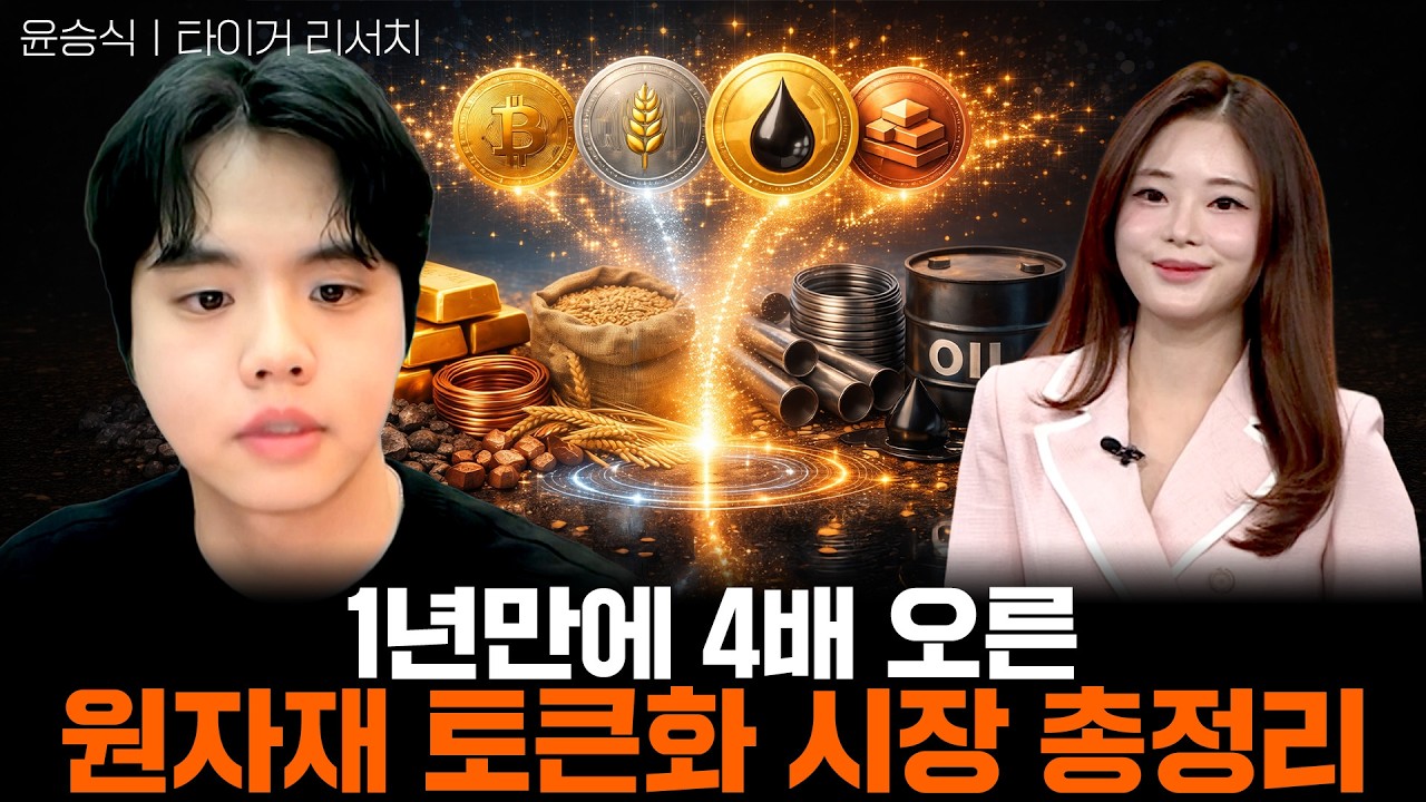 1년만에 4배 상승! 원자재 토큰화 시장 총정리 ㅣ타이거리서치 디렉터 윤승식