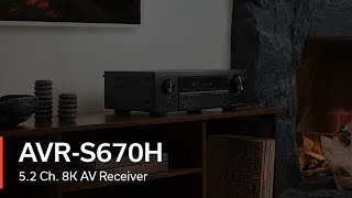 Video thumbnail for AVR-S670H: The heart of your home theater by Denon
