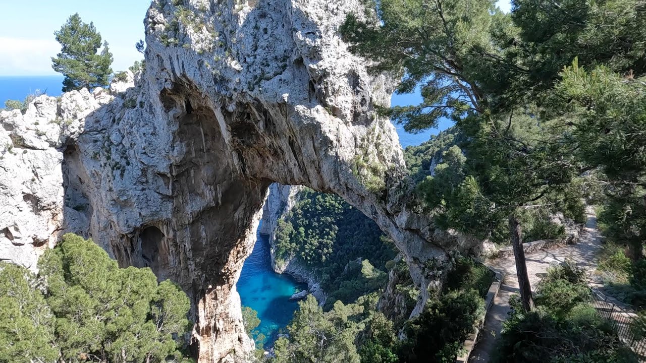 Embark on a captivating walking tour and immerse yourself in the charm of Arco Naturale.