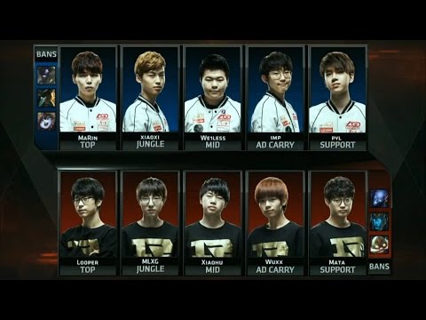 LGD vs RNG Game 1 Highlights - LGD Gaming vs Royal Never Give Up - LPL Week 4 - SPRING 2016