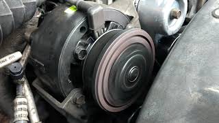 1992 Chevy 1500 pickup A/C compressor running