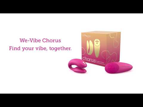 Видео Вибромассажер для двоих We-Vibe Chorus Blue