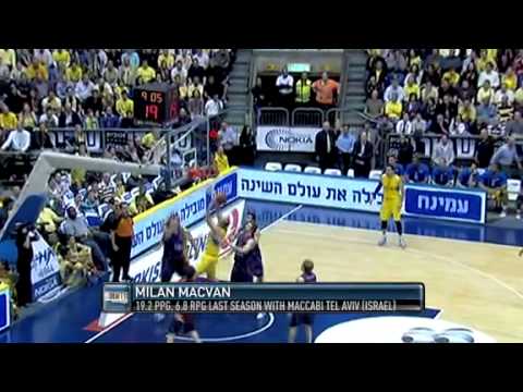 Milan Mačvan -  Official presentation made by NBA for the Drafts 2011