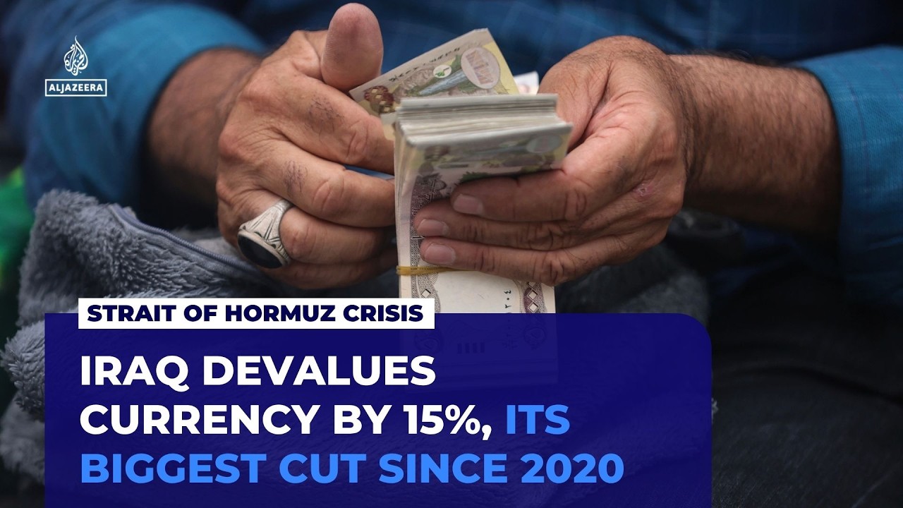 Iraq devalues currency by 15% as Hormuz crisis disrupts oil exports