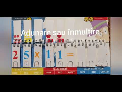 Distributivitatea înmulțirii față de adunare cu Matematicarul NumLIT învăț  înmulțirea usor